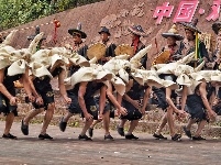 图集 | 倒计时1天 ! 2021中国双柏彝族虎文化节系列活动之一“老虎笙”展演准备就绪
