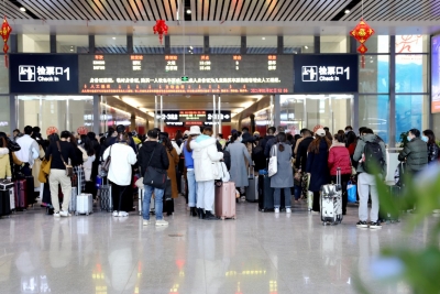 云南铁路：春运40天累计发送旅客540多万