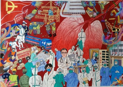 抗疫情·爱无疆——云南省抗疫美术、摄影作品巡展3月21日在大理开展！