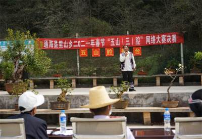 玉溪市通海县2021年春节五山（三）腔网络大赛圆满结束