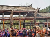 图集 | 倒计时1天 ! 2021中国双柏彝族虎文化节系列活动之一“老虎笙”展演准备就绪