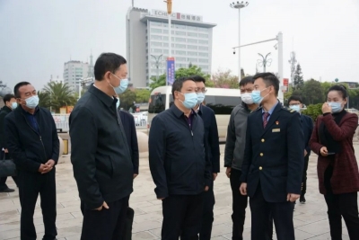 杨国宗率队检查新冠肺炎疫情防控工作