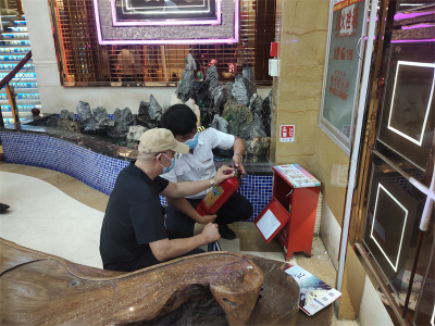 元江县文旅局开展爱国卫生“七个专项行动”和疫情防控工作专项检查