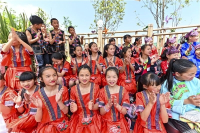 诺仕达·七彩云南阳光少年快乐成长营文山站活动圆满收官
