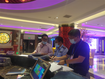 元江县文旅局开展爱国卫生“七个专项行动”和疫情防控工作专项检查