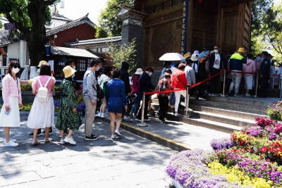 清明假日第一天，大理多地迎来旅游接待小高峰，旅游秩序安全有序