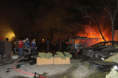 突发！巴基斯坦酒店爆炸致4死12伤 中国大使入住此酒店，事发时外出