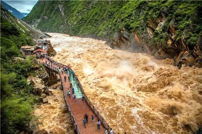 香格里拉虎跳峡景区上虎跳峡将于5月1日重新开放