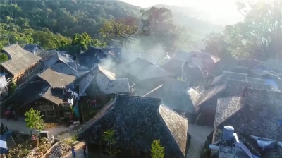 景迈山千年茶山之心，停落于芒景村！