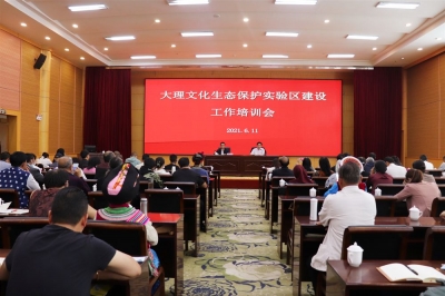 大理州举行培训活动 推进文化生态保护实验区建设取得新成效