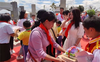 向建党100周年献礼 大理祥云县文旅局开展“文化进校园”系列活动