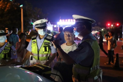 永仁警方开展“零容忍”常态化酒驾集中整治专项行动