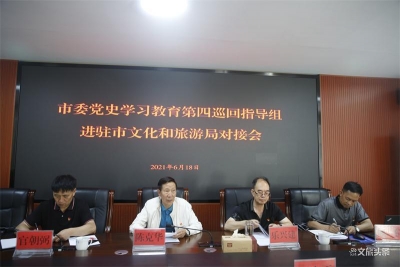 玉溪市委党史学习教育第四巡回指导组进驻市文化和旅游局