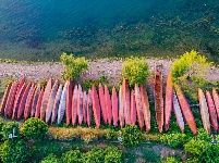 图集丨镶嵌在高原静海中的帆船基地