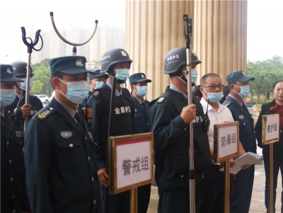 红河州大剧院开展建党100周年大型活动安全生产和疫情防控演练