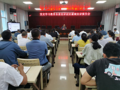 宜就镇“四讲四有” 党史学习教育掀起新高潮