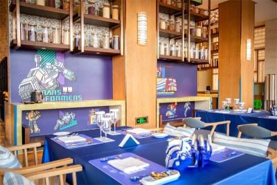  变形金刚主题快闪餐厅亮相抚仙湖希尔顿酒店