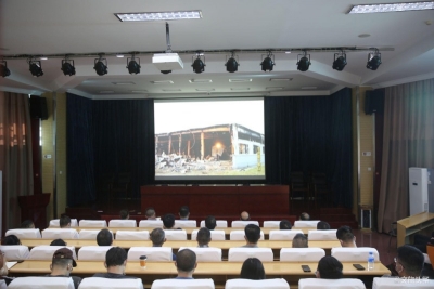 玉溪市文化和旅游局组织观看学习《生命重于泰山——学习习近平总书记关于安全生产重要论述》专题片