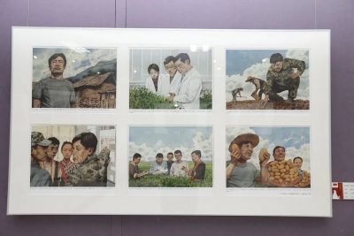 “历史的丰碑”——普洱市庆祝中国共产党成立100周年美术作品展在市美术馆开展