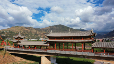 定边风雨桥、朗读亭......扮靓南涧“美丽县城”