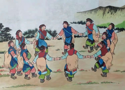 大理剑川有位“梅花道人”，用画笔留住白族原乡的民俗文化记忆