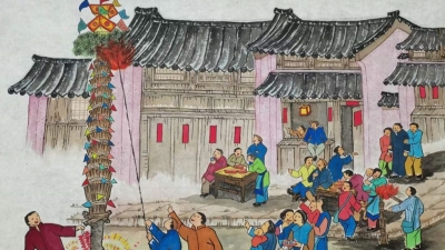 大理剑川有位“梅花道人”，用画笔留住白族原乡的民俗文化记忆