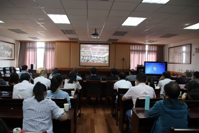 云南省文旅廳召開2022年度國家藝術(shù)基金云南申報動員培訓(xùn)視頻會議，大理州文旅局設(shè)分會場組織收聽收看