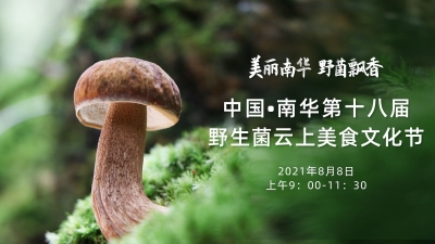 【直播】中国•南华第十八届野生菌云上美食文化节
