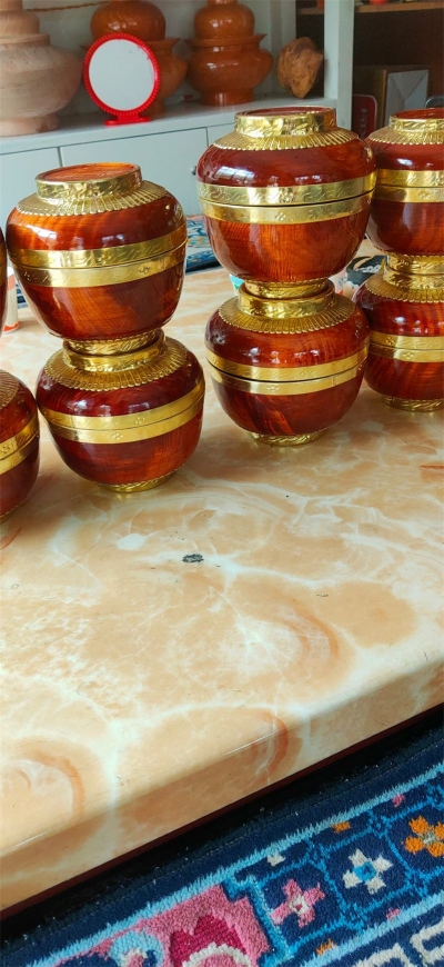 藏族木碗∣一人一碗，一碗一生