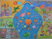 我是自然创想家|生物多样性大型雕塑主题彩绘公益活动优秀作品线上展·环保家系列（四）