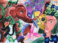 我是自然创想家|生物多样性大型雕塑主题彩绘公益活动优秀作品线上展·色彩家系列（三）