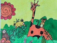 我是自然创想家|生物多样性大型雕塑主题彩绘公益活动优秀作品线上展·色彩家系列（一）