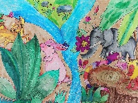 我是自然创想家|生物多样性大型雕塑主题彩绘公益活动优秀作品线上展·环保家系列（四）