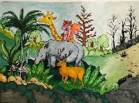 我是自然创想家|生物多样性大型雕塑主题彩绘公益活动优秀作品线上展·环保家系列（三）