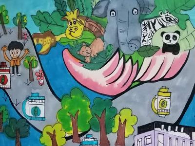 我是自然创想家|生物多样性大型雕塑主题彩绘公益活动优秀作品线上展·色彩家系列（二）