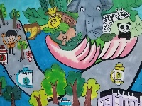 我是自然创想家|生物多样性大型雕塑主题彩绘公益活动优秀作品线上展·色彩家系列（二）