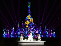 图集 | “流光溢彩夜更美”云南民族村夜游之旅