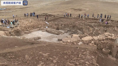 距今1.2万年 土耳其卡拉汉山丘史前人类遗迹首次对外亮相