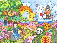 我是自然创想家|生物多样性大型雕塑主题彩绘公益活动优秀作品线上展·环保家系列（三）