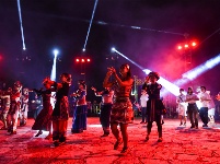 图集 | “流光溢彩夜更美”云南民族村夜游之旅