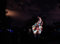 图集 | “流光溢彩夜更美”云南民族村夜游之旅