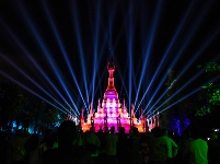 图集 | “流光溢彩夜更美”云南民族村夜游之旅