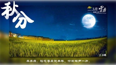 跟着节气游云南｜秋分话云南，丰年谷满仓！