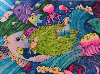 我是自然创想家|生物多样性大型雕塑主题彩绘公益活动优秀作品线上展·色彩家系列（六）