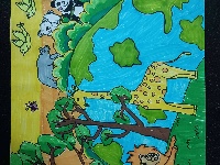 我是自然创想家|生物多样性大型雕塑主题彩绘公益活动优秀作品线上展·环保家系列（六）