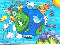 我是自然创想家|生物多样性大型雕塑主题彩绘公益活动优秀作品线上展·小画家系列（二）