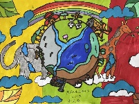 我是自然创想家|生物多样性大型雕塑主题彩绘公益活动优秀作品线上展·色彩家系列（五）