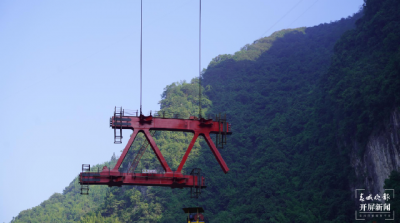 在建难度为云南第一！宜昭高速公路白水江特大桥有新进展→