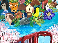 我是自然创想家|生物多样性大型雕塑主题彩绘公益活动优秀作品线上展·小画家系列（二）