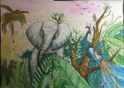 我是自然创想家|生物多样性大型雕塑主题彩绘公益活动优秀作品线上展·环保家系列（五）